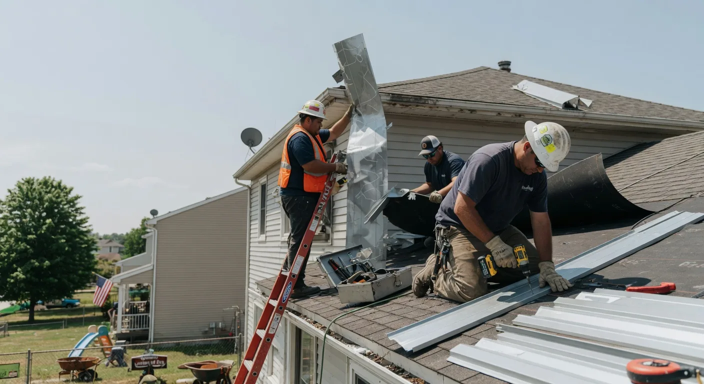 Storm Damage Metal Roof Repair in Drummond Island, MI